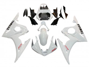 Affordable 2003-2004 Yamaha YZF R6 Motorcycle Fairing - White Australia