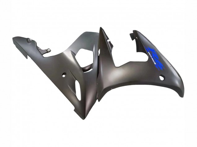 2003-2004 Yamaha YZF R6 Motorcycle Fairings - Matte Black Blue Australia