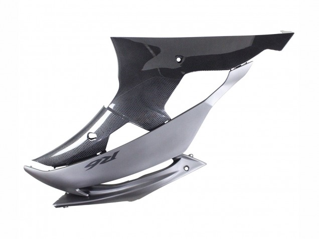 2008-2016 Yamaha YZF 600 R6 Motorcycle Fairings - Grey Black Carbon Fiber Style Australia