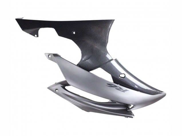 2008-2016 Yamaha YZF 600 R6 Motorcycle Fairings - Grey Black Carbon Fiber Style Australia