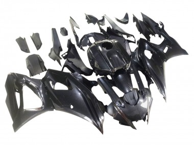 Affordable 2021-2024 Yamaha YZF R7 Motorcycle Fairings - Black Carbon Fiber Carbon Fiber Australia