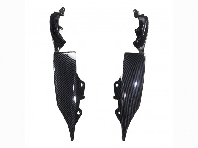 2021-2024 Yamaha YZF R7 Motorcycle Fairings - Black Carbon Fiber Carbon Fiber Australia