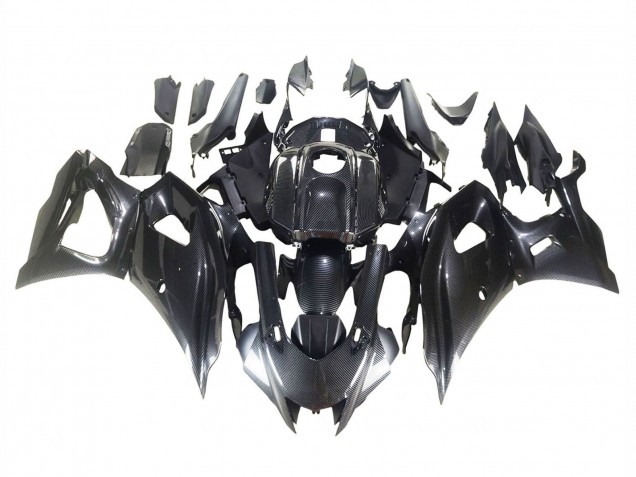 2021-2024 Yamaha YZF R7 Motorcycle Fairings - Black Carbon Fiber Carbon Fiber Australia