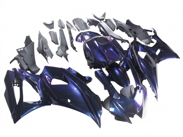 2021-2024 Yamaha YZF R7 Motorcycle Fairings - Gradient Blue Purple Australia