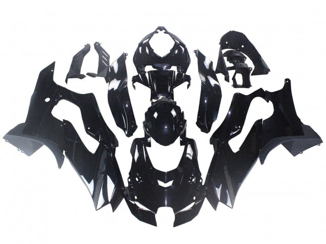 2021-2025 Kawasaki ZX10R Motorcycle Fairings - Glossy Black Australia