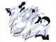 2021-2025 Kawasaki ZX10R Motorcycle Fairings - White Black Australia