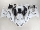 2009-2012 Kawasaki ZX6R Motorcycle Fairings - White Black Ninja Australia