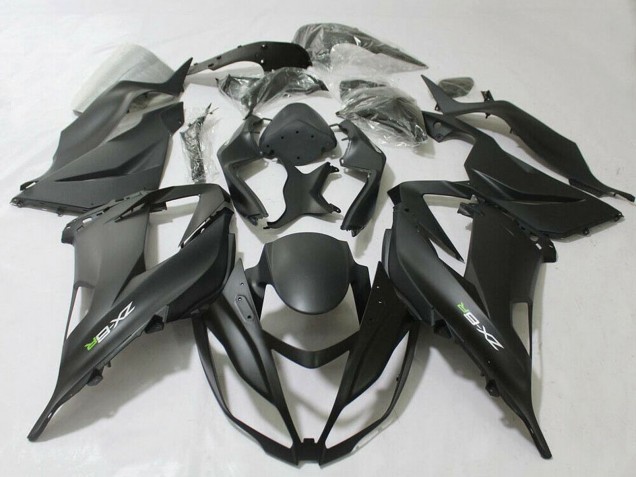 2013-2018 Kawasaki ZX6R Motorcycle Fairing - Matte Black Australia