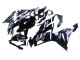 2019-2022 Kawasaki ZX6R Motorcycle Fairings - Glossy Black White Australia