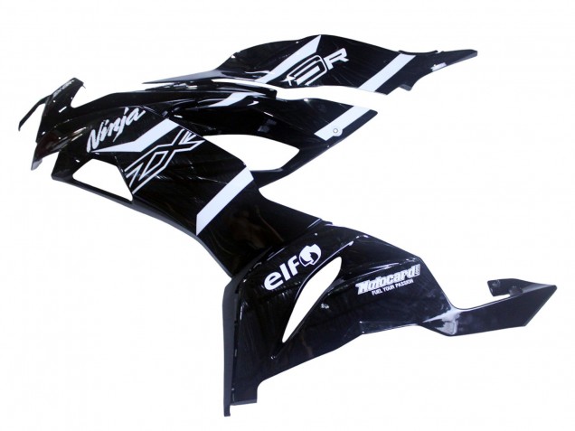 2019-2022 Kawasaki ZX6R Motorcycle Fairings - Glossy Black White Australia