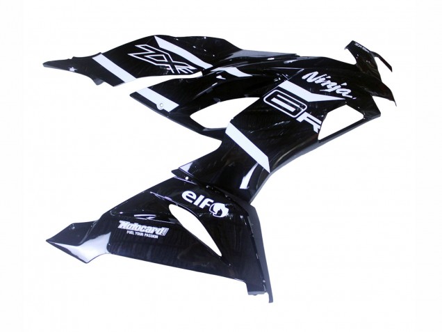 2019-2022 Kawasaki ZX6R Motorcycle Fairings - Glossy Black White Australia