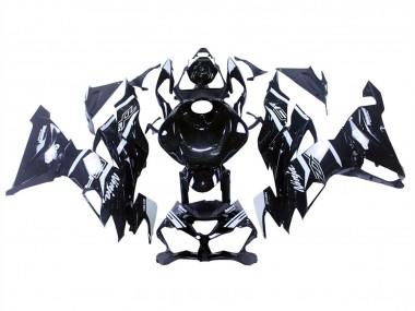 Affordable 2019-2022 Kawasaki ZX6R Motorcycle Fairings - Glossy Black White Australia