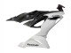 2019-2022 Kawasaki ZX6R Motorcycle Fairings - White Black Carbon Fiber Australia