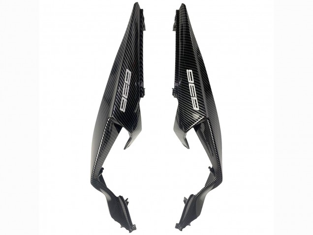 2019-2022 Kawasaki ZX6R Motorcycle Fairings - White Black Carbon Fiber Australia