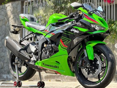 Affordable 2019-2022 Kawasaki ZX6R Motorcycle Fairings - Green Glossy Black Red Australia