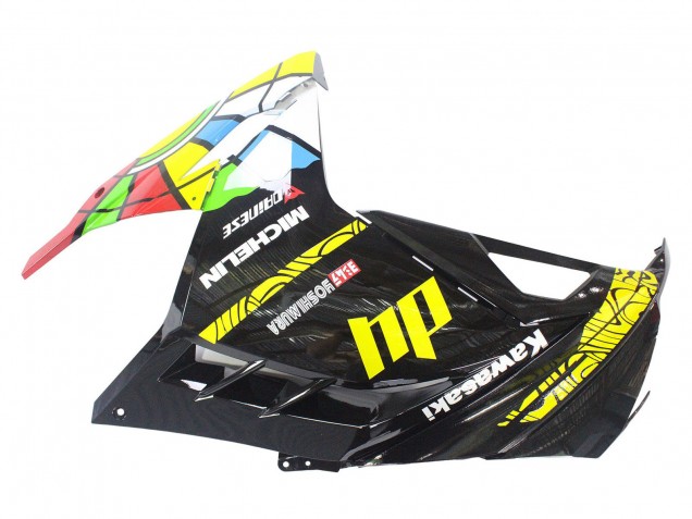 2013-2024 Kawasaki EX300 Motorcycle Fairings - Glossy Black Yellow Red Green Blue White Australia