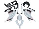 2013-2017 Kawasaki EX300 Motorcycle Fairings - White Red Black Australia