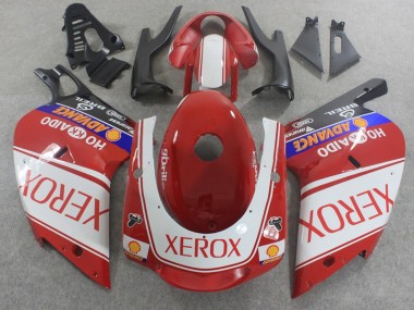 Affordable 2000-2005 Aprilia RS125 Motorcycle Fairings - White Red Blue Xerox Australia
