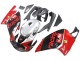 2000-2005 Aprilia RS125 Motorcycle Fairings - Red Black Silver Racing Australia