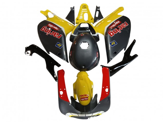 2000-2005 Aprilia RS125 Motorcycle Fairings - Black Yellow Red Australia