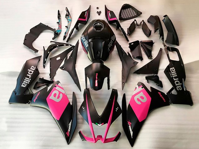 2006-2011 Aprilia RS125 Motorcycle Fairings - Matte Black Pink Australia