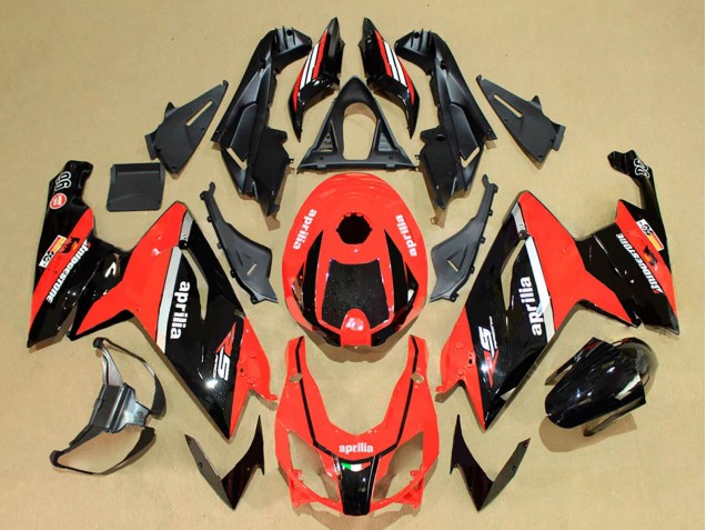 2006-2011 Aprilia RS125 Motorcycle Fairings - Red Glossy Black White Australia