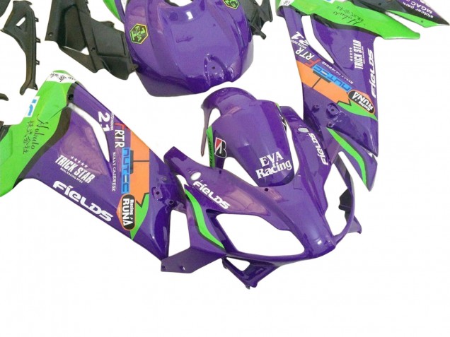 2006-2011 Aprilia RS125 Motorcycle Fairings - Purple Green Red Australia