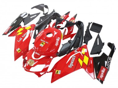 Affordable 2006-2011 Aprilia RS125 Motorcycle Fairings - Red White Yellow Black Australia