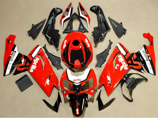 2006-2011 Aprilia RS125 Motorcycle Fairings - Red White Black Australia