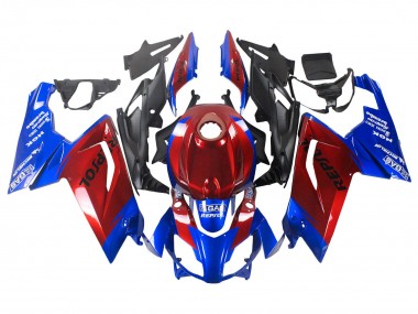Affordable 2006-2011 Aprilia RS125 Motorcycle Fairings - Blue Red Australia