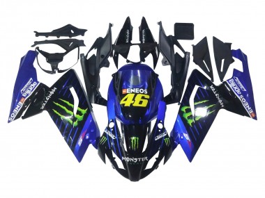Affordable 2006-2011 Aprilia RS125 Motorcycle Fairings - Blue Black Green Monster 46 Australia