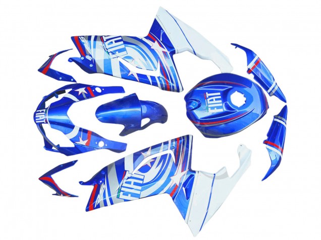 2006-2011 Aprilia RS125 Motorcycle Fairings - White Blue Red Australia
