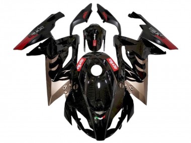 Affordable 2006-2011 Aprilia RS125 Motorcycle Fairings - Glossy Black Red Australia
