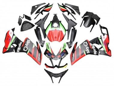 Affordable 2012-2018 Aprilia RS4 50 125 Motorcycle Fairings - Red Green Black Australia