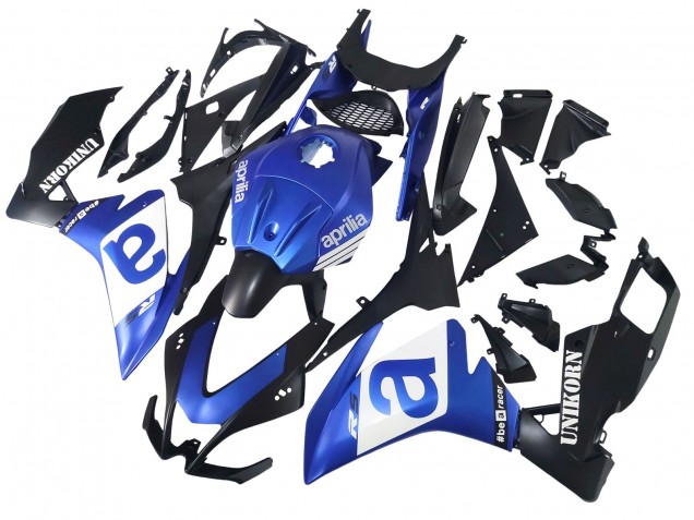 2012-2018 Aprilia RS4 50 125 Motorcycle Fairings - Blue White Matte Black Australia