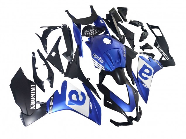 2012-2018 Aprilia RS4 50 125 Motorcycle Fairings - Blue White Matte Black Australia