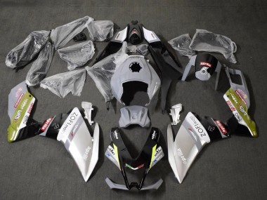Affordable 2012-2018 Aprilia RS4 50 125 Motorcycle Fairings - White Silver Grey Black Australia