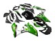 2012-2018 Aprilia RS4 50 125 Motorcycle Fairings - White Green Glossy Black Australia