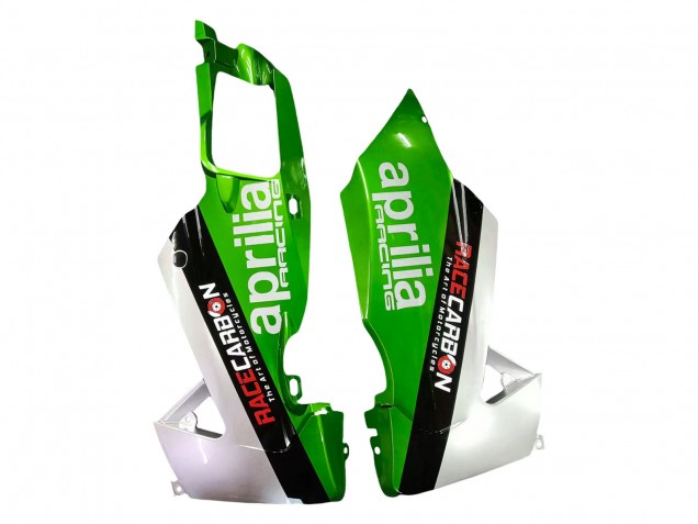 2012-2018 Aprilia RS4 50 125 Motorcycle Fairings - White Green Glossy Black Australia