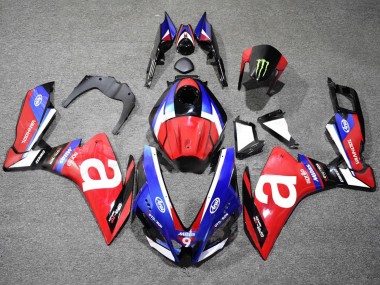 Affordable 2012-2018 Aprilia RS4 50 125 Motorcycle Fairings - White Blue Red Australia