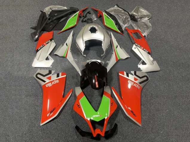2012-2018 Aprilia RS4 50 125 Motorcycle Fairing - Silver Red Green Glossy Black Australia