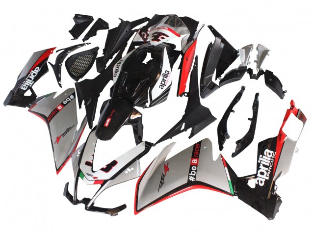 2012-2018 Aprilia RS4 50 125 Motorcycle Fairings - Silver Red Glossy Black Australia
