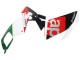 2012-2018 Aprilia RS4 50 125 Motorcycle Fairings - White Red Green Glossy Black Australia