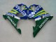 2004-2007 Honda CBR600 F4i Motorcycle Fairings - Blue Yellow Green MoviStar Australia