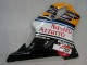 2004-2007 Honda CBR600 F4i Motorcycle Fairings - Yellow Blue White Black Nastro Azzurro Australia