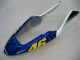 2004-2007 Honda CBR600 F4i Motorcycle Fairings - Yellow Blue White Black Nastro Azzurro Australia