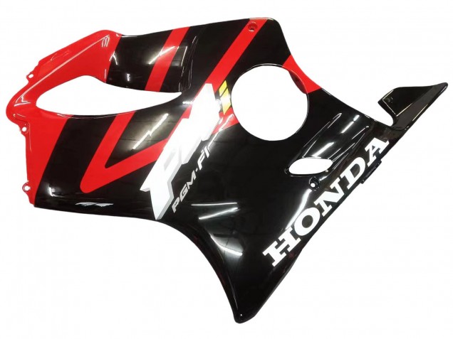 2004-2007 Honda CBR600 F4i Motorcycle Fairing - Red Glossy Black Australia