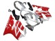 2004-2007 Honda CBR600 F4i Motorcycle Fairings - Silver Red Australia