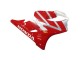 2004-2007 Honda CBR600 F4i Motorcycle Fairings - Silver Red Australia