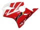 2004-2007 Honda CBR600 F4i Motorcycle Fairings - White Red Australia
